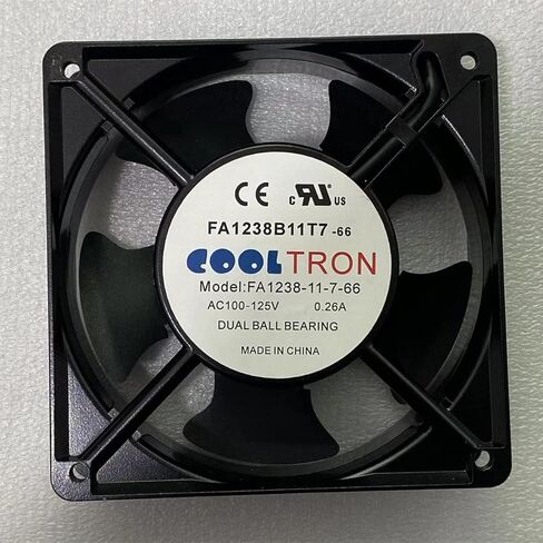 FA1238B11T7-66 ELOMILE Fan FA1238-11-7-66 AC100-125V 0.26A 12CM Cooling Fan in Saudi Arabia