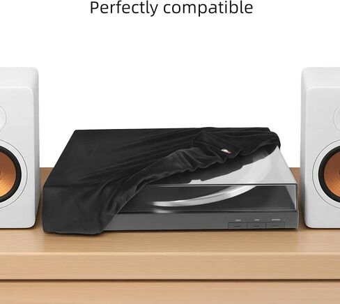 غطاء غبار لـ PS-LX310BT واقي القرص الدوار، حافظة قماش ناعمة قابلة للغسل، لـ PS-LX310BT واقي القرص الدوار غطاء غبار 16*20*2.5 سم in Saudi Arabia
