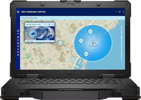 كمبيوتر محمول Dell Pro Rugged 14، شاشة LCD تعمل باللمس 14 بوصة 1920x1080، Intel Core Ultra 7 165U حتى 4.9 جيجا هرتز، 16 جيجا DDR5، 512 جيجا SSD، لوحة مفاتيح بإضاءة خلفية، كاميرا HD RGB، Windows 11 Pro in Kuwait