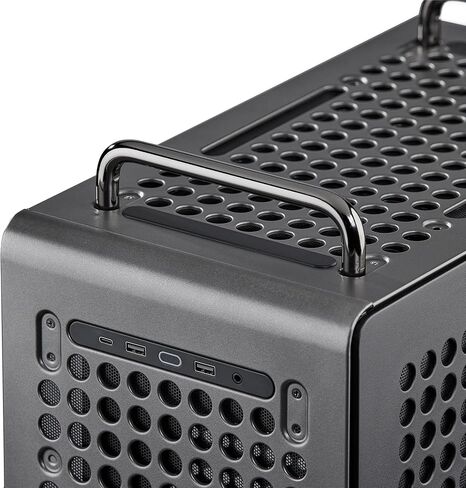Cooler Master QUBE 540 High-Airflow ATX Mid-Tower Case, 415mm GPU Clearance Max, Designed Ready RTX 5090|RX 9070 XT, Tempered Glass, Modular & Customizable Design, Reversible I/O Panel – Stardust Iron in Saudi Arabia