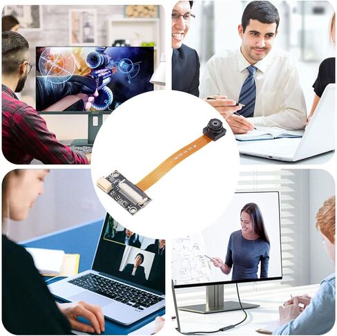 وحدة كاميرا Pi 5MP كاميرا ويب USB بتركيز تلقائي مع رؤية واسعة 180 درجة UVC التوصيل والتشغيل بدون محرك للكمبيوتر الشخصي Linux Android in Kuwait