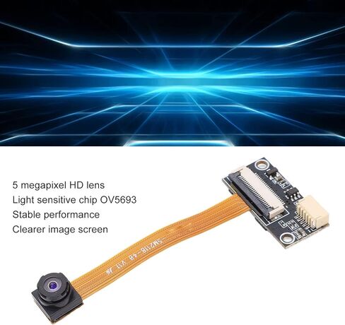 وحدة كاميرا Pi 5MP كاميرا ويب USB بتركيز تلقائي مع رؤية واسعة 180 درجة UVC التوصيل والتشغيل بدون محرك للكمبيوتر الشخصي Linux Android in Kuwait
