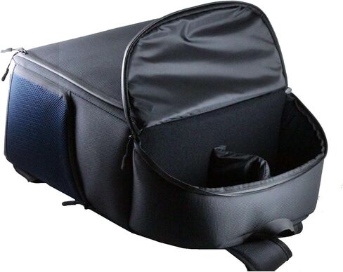 Navitech Portable Rugged Black & Blue Backpack/Rucksack Carry Case Compatible with The Fujitsu ESPRIMO D556 Desktop PC in Saudi Arabia