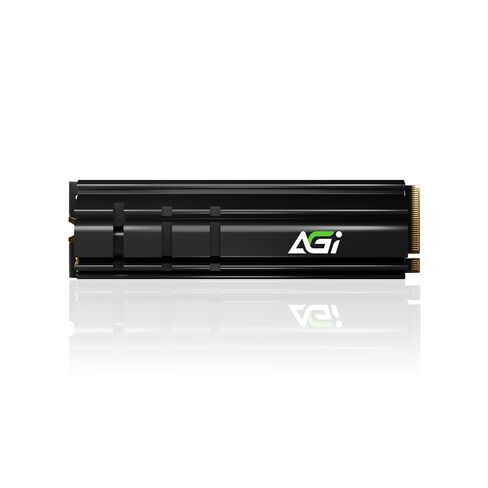 AGI AI858 PCIe Gen5 x4 NVMe 2TB SSD، سرعة قراءة تصل إلى 14,000 ميجابايت/ثانية متوافقة مع الكمبيوتر المحمول وسطح المكتب (PC)، لأحمال عمل الذكاء الاصطناعي، وتوسيع PS5، وأحدث منصات Intel وAMD. in Kuwait
