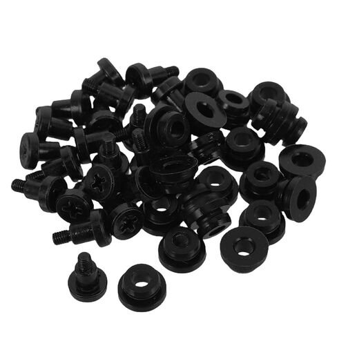 Uonlytech 20 Sets SSD Hard Drive Screws Anti-Vibration PC Computer Case Thumb Screws 2.5-inch Replacement for Laptop and Desktop Repair in Kuwait
