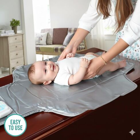 Baby Portable Diaper Changing Pad - Baby Changing Pad & Diaper Changer Travel Bag in Saudi Arabia