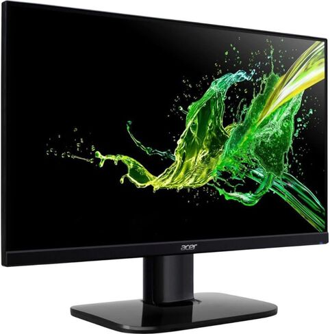شاشة acer KA242Y G0 23.8 بوصة VA - 100 هرتز، 1 مللي ثانية VRB، AMD FreeSync، HDMI/VGA، إطار ZeroFrame، حماية العين، إمالة قابلة للتعديل (متجدد) in Kuwait