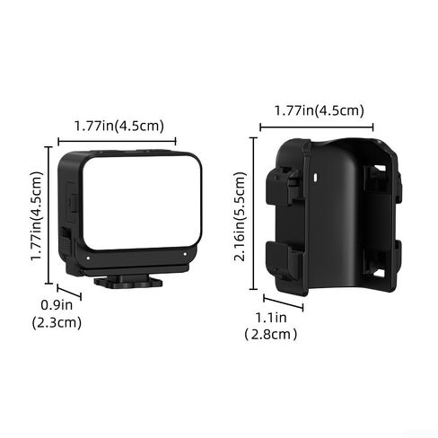 ضوء تعبئة مغناطيسي مدمج مقاوم للماء وقابل لإعادة الشحن للجيب 3 - سطوع قابل للتعديل وأربع درجات حرارة ألوان للمصورين ومصوري الفيديو (1 ملء الضوء) in Kuwait