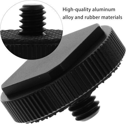 3pcs 1/4 Inch Screw Adapter for DSLR Camera Hot Shoe Mount, Metal Cold Shoe Flash Stand Bracket with Single Layer Base, Compatible with Flash Accessories for Photography in Saudi Arabia