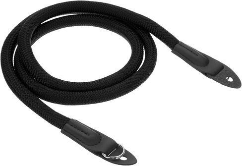 حزام كاميرا باتيكل، حبل تسلق من النايلون، حزام رقبة للكاميرا الرقمية، حزام كتف للكاميرات الفيديو نيكون، المصورين الأحاديين، أسود in Kuwait