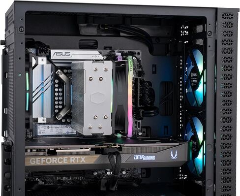 معارك متقدمة ABS Cyclone Aqua كمبيوتر الألعاب - Windows 11 - Core Ultra 7 265KF - GeForce RTX 5070 - DLSS 4 - أداء مدعوم بالذكاء الاصطناعي - 32 جيجابايت DDR5 6400 ميجاهرتز - 2 تيرابايت M.2 SSD in Kuwait