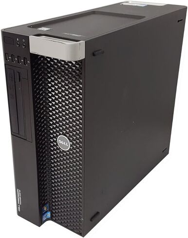 محطة عمل Precision T5810 1x 3.50 جيجا هرتز E5-1650 V3 6-Cores إجمالي 16 جيجا بايت رام 500 جيجا بايت HDD Quadro K600 بدون نظام تشغيل (متجدد) in Kuwait
