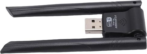 USB WiFi Adapter 900Mbps WiFi6 Dual Band 2.4G 286Mbps 5G with WPA3 Encryption for PC Laptop Plug and Play in Saudi Arabia