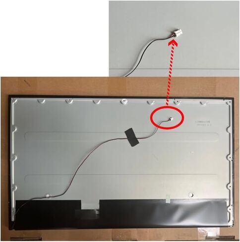 23.8 inch All in One Screen LC238LF3L01 LC238LF1L01 CC240LV1D CC240PV2D CC240LV2D CC240PV1D Compatible with Acer Aspire C24-1650 (with Backlight Cable) in Saudi Arabia