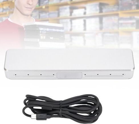 ميكروفون Vikye، 8 مصفوفات لاقط متعدد الاتجاهات، ميكروفون ANC لتقليل الضوضاء مع USB C 3.5 ملم لنظام Android in Kuwait