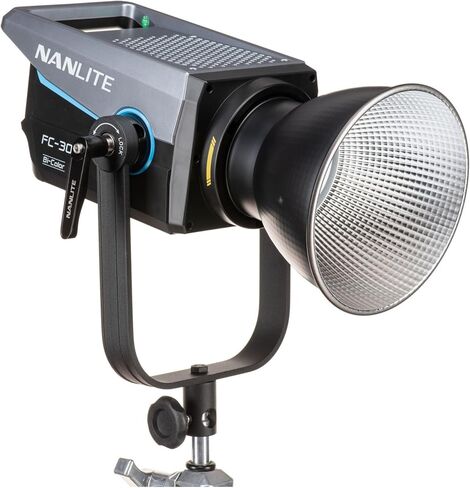 مصباح كشاف LED ثنائي اللون من Nanlite FC300B 2700K-6500K مع 12 تأثيرًا مدمجًا وNanlite Rapid 120 Parabolic Softbox (عنصران) in Kuwait