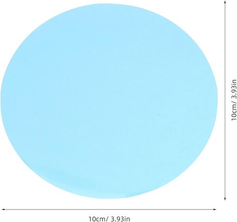 Alipis Light Gel Filter Sheets: 15pcs Self-adhesive Round Color Correction Film - Blue Transparency Sheets for Lamps, Led Headlight, Home Decor (bedroom, Living Room, Dining Room) in Saudi Arabia