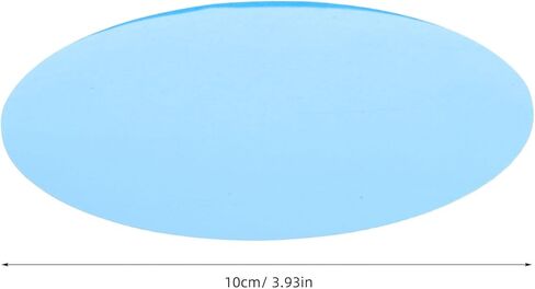 Alipis Light Gel Filter Sheets: 15pcs Self-adhesive Round Color Correction Film - Blue Transparency Sheets for Lamps, Led Headlight, Home Decor (bedroom, Living Room, Dining Room) in Saudi Arabia