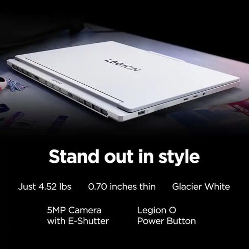 كمبيوتر محمول للألعاب Lenovo Legion 7i - شاشة 16 بوصة 2.5K WQXGA 240 هرتز OLED، Intel 24-Core Ultra 9 275HX، NVIDIA RTX 5070، WiFi 7، إضاءة خلفية RGB، صوت Nahimic، Windows 11 Pro، 32 جيجابايت DDR5، 2 تيرابايت SSD in Kuwait