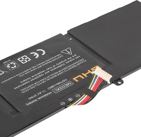 بطارية GHU الجديدة ME03XL ME03 37 وات في الساعة متوافقة مع HP Stream 11 وStream 13 C010NR Notebook 787521-005 787089-541 TPN-Q154 TPN-Q155 TPN-Q156 HSTNN-UB6M [11.4V 37Wh] in Saudi Arabia