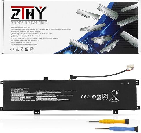 بطارية 90Wh BTY-M55 متوافقة مع MSI Pulse GL66 GL76 12UGK 12UGKV 12UGSZOK 12UGSZK Katana GF66 11UG Alpha 15 17 B5EEK A3DDK A4DEK Pulse 15 B13VFK B13VGK Crosshair 17 B12UGZ B12UGSZ السيف 15 A11UG in Saudi Arabia