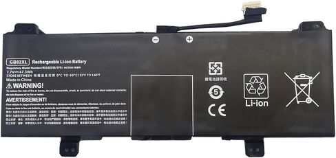 GB02XL Laptop Battery for HP Chromebook X360 14A 14-DB 11 G8 G7 G1 G2 EE Chromebook 11A G8 G5 G6 EE Chromebook 14 G5 14-DB0051CL Series hstnn-ub7m L42583-005 L42550-271 in Saudi Arabia