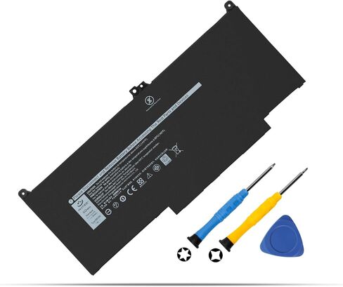 بطارية كمبيوتر محمول MXV9V 60Wh لجهاز Dell Latitude 5300 5310 7300 7400 E5300 E5310 E7300 E7400 Latitude 5300 5310 2 في 1، انسبايرون 7300 7306 2 في 1 أسود، P96G P96G001 P97G P99G سلسلة P100G 5VC2M 0829MX in Kuwait