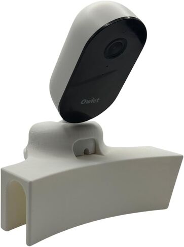 حامل لسرير Owlet Dream Sight & SNOO - ملحق - محول كاميرا بمشبك - ملاءمة آمنة، سهل التركيب، صنع في الولايات المتحدة الأمريكية in Saudi Arabia