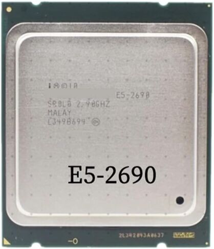 Processor E5 2690 E5-2690 Eight c 2.9G SROL0 C2 LGA2011 CPU PC Server Desktop Procssor in Saudi Arabia