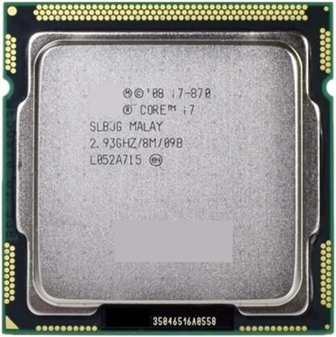 c I7 870 2.93 جيجا هرتز رباعي النواة L3 8M مقبس المعالج 1156 وحدة المعالجة المركزية SLBJG 95 وات in Saudi Arabia