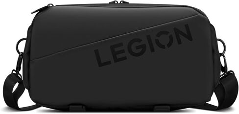 Lenovo Legion Sling Bag, Waterproof Carrying Case Bag for Legion Go Gaming Console, Black, Custom Fit Console Carrier, Adjustable Shoulder Strap, Multiple Compartments, Durable and Stylish Design in Saudi Arabia