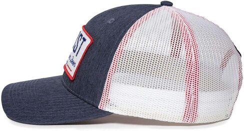 قبعة للأماكن الخارجية BEER-026 Pabst بشريط أزرق داكن/أبيض، مقاس واحد يناسب الجميع in Kuwait