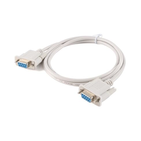 Serial Cable Female to Female DB9 Adapter Cable RS232 Extension Wire Cross Hole to Hole 1.4m Length in Saudi Arabia