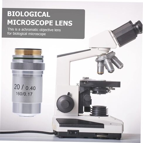 Veemoon Labs Microscope Objective Lens Type Precision Polished Design Easy Installation Material for Laboratory Use in Saudi Arabia