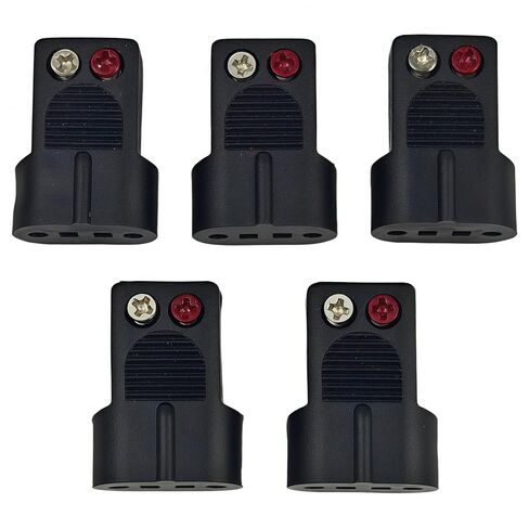 AC-2 Bare Speaker Wire Adapter for Bose Jewel Cube Connector - Series I/II Pack of 5 (Black) in Saudi Arabia