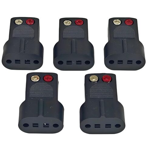 AC-2 Bare Speaker Wire Adapter for Bose Jewel Cube Connector - Series I/II Pack of 5 (Black) in Saudi Arabia