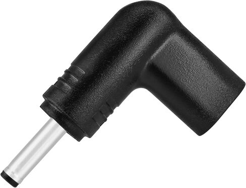 Yeebline 2 حزمة 5 فولت تيار مستمر محول شحن الطاقة، زاوية 90 درجة أنثى USB C إلى ذكر تيار مستمر 3.5 مم × 1.35 مم محول موصل شاحن قابس لجهاز التوجيه، مصدر طاقة متنقل (5 فولت إلى تيار مستمر 3.5 × 1.35 مم) in Kuwait