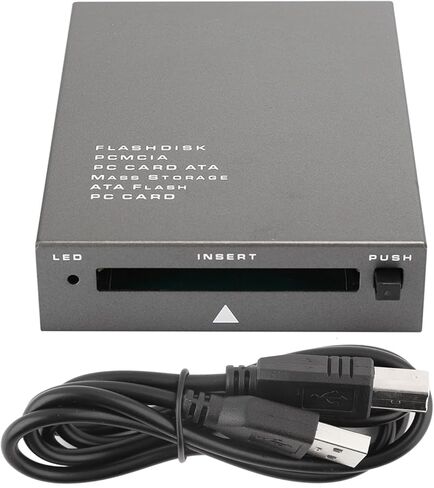 BRRNOO High Speed PC Card Reader, USB2.0 Memory Card Adapter with Plug and Play and Blue Indicator Light for PC Computer and Laptop in Saudi Arabia