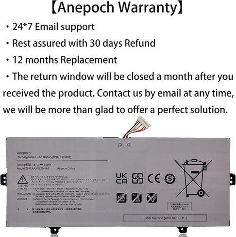 AA-PBSN4AT Laptop Battery Replacement for Samsung Galaxy Book NP750TDA NP750TDA-XD1US NP750TDA-XD2US NP755XDA Series BA43-00391B 4ICP5/43/97 15.4V 54Wh 3530mAh in Saudi Arabia