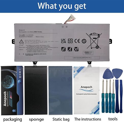 AA-PBSN4AT Laptop Battery Replacement for Samsung Galaxy Book NP750TDA NP750TDA-XD1US NP750TDA-XD2US NP755XDA Series BA43-00391B 4ICP5/43/97 15.4V 54Wh 3530mAh in Saudi Arabia