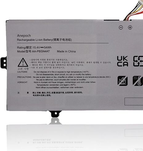 AA-PBSN4AT Laptop Battery Replacement for Samsung Galaxy Book NP750TDA NP750TDA-XD1US NP750TDA-XD2US NP755XDA Series BA43-00391B 4ICP5/43/97 15.4V 54Wh 3530mAh in Saudi Arabia