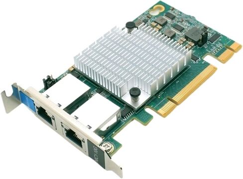 YZCA-00311-101 X540-T2 PCI-E X8 10G ثنائي المنفذ 10 جيجابت RJ45 واجهة شريحة بطاقة الشبكة (مع ملف تعريف منخفض) in Kuwait