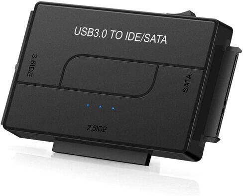 RUNAAJA لـ Zilkee Ultra Recovery محول محول مجموعات USB 3.0 إلى IDE/SATA محول القرص الصلب لـ 2.5 بوصة 3.5 بوصة HDD SSD DVD محرك الأقراص الضوئية قارئ القرص الصلب العالمي in Saudi Arabia