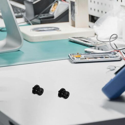 Veemoon 20 مجموعة من براغي تثبيت القرص الصلب مقاس 2.5 بوصة مع تصميم مضاد للصدمات ومضاد للاهتزاز لمحركات أقراص SSD والمحركات الميكانيكية، ومسامير صغيرة صغيرة لحالة الكمبيوتر الشخصي ومجموعة إصلاح الأجهزة الإلكترونية in Kuwait