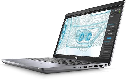 كمبيوتر محمول لمحطة العمل طراز Precision 3561 من Dell | 15.6 بوصة 1920x1080 FHD | Core i5-11500H - محرك الأقراص الصلبة SSD سعة 512 جيجابايت - ذاكرة وصول عشوائي سعتها 16 جيجابايت | 6 مراكز بسرعة 4.6 جيجا هرتز Win 11 Home Black (متجدد) in Kuwait