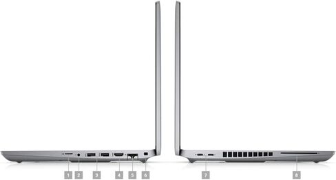 كمبيوتر محمول لمحطة العمل طراز Precision 3561 من Dell | 15.6 بوصة 1920x1080 FHD | Core i5-11500H - محرك الأقراص الصلبة SSD سعة 512 جيجابايت - ذاكرة وصول عشوائي سعتها 16 جيجابايت | 6 مراكز بسرعة 4.6 جيجا هرتز Win 11 Home Black (متجدد) in Kuwait
