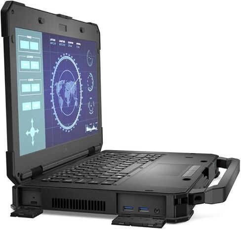 كمبيوتر محمول Dell Latitude Rugged 5424، Core i7-8650U 4.2 جيجا هرتز، 14 بوصة FHD (920x1080) كمبيوتر محمول متين، ذاكرة الوصول العشوائي 16 جيجابايت، محرك الأقراص الصلبة SSD 256 جيجابايت، واي فاي، بلوتوث، Windows 11 Pro (متجدد) in Kuwait