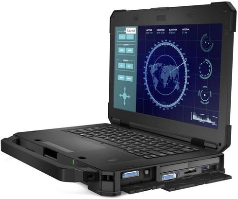 كمبيوتر محمول Dell Latitude Rugged 5424، Core i7-8650U 4.2 جيجا هرتز، 14 بوصة FHD (920x1080) كمبيوتر محمول متين، ذاكرة الوصول العشوائي 16 جيجابايت، محرك الأقراص الصلبة SSD 256 جيجابايت، واي فاي، بلوتوث، Windows 11 Pro (متجدد) in Kuwait