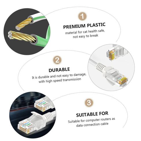 ARTIBETTER Network Cable Extra Long Ethernet Cable Bulk Ethernet High-Grade Cord Broadband Modem Connection in Saudi Arabia