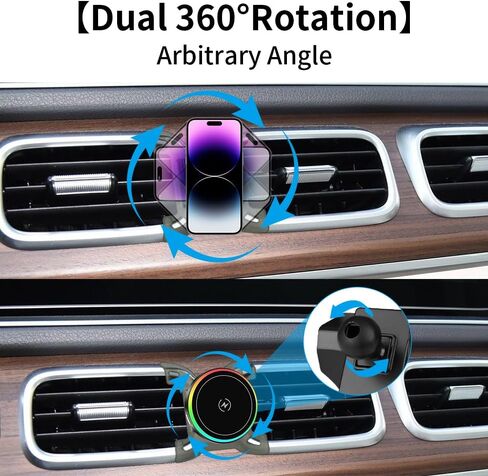 حامل هاتف مغناطيسي للسيارة لسيارة Mercedes Benz GLE-Class 2020-2026 وBenz GLS Class 2020-2026 ملحقات داخلية للسيارات، أفضل حامل للهاتف المحمول، شاحن لاسلكي سريع 15 وات، حامل شاشة لشحن الهواتف المحمولة in Kuwait